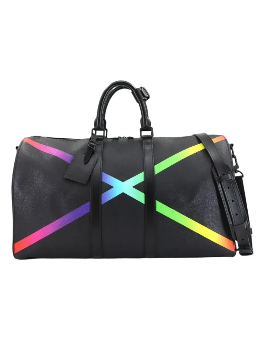 Louis Vuitton Taiga Keepall Bandouliere 50 2-Way Boston Shoulder Bag Leather